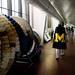 A Michigan storm trooper walks in a hallway after the game against Princeton on Sunday, April 28. Daniel Brenner I AnnArbor.com